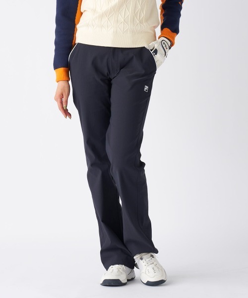 FILA GOLF(フィラゴルフ )の「【FILA GOLF:フィラゴルフ】レディースストレートロングパンツ ゴルフ(その他パンツ・レディース・ブラック/ライトグレー/ベージュ/ネイビー・SMALL/LARGE/X-LARGE/MEDIUM)」の4枚目の写真