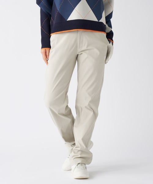 【FILA GOLF:フィラゴルフ】レディースストレートロングパンツ　ゴルフ