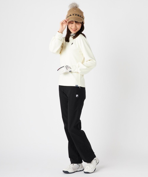FILA GOLF(フィラゴルフ )の「【FILA GOLF:フィラゴルフ】レディースストレートロングパンツ ゴルフ(その他パンツ・レディース・ブラック/ライトグレー/ベージュ/ネイビー・SMALL/LARGE/X-LARGE/MEDIUM)」の13枚目の写真