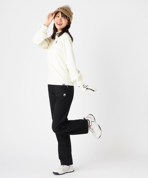 FILA GOLF(フィラゴルフ )の「【FILA GOLF:フィラゴルフ】レディースストレートロングパンツ ゴルフ(その他パンツ・レディース・ブラック/ライトグレー/ベージュ/ネイビー・SMALL/LARGE/X-LARGE/MEDIUM)」の14枚目の写真
