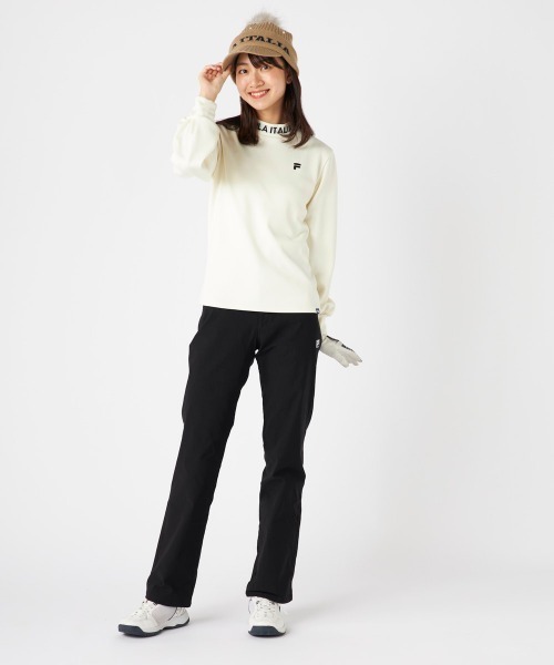 FILA GOLF(フィラゴルフ )の「【FILA GOLF:フィラゴルフ】レディースストレートロングパンツ ゴルフ(その他パンツ・レディース・ブラック/ライトグレー/ベージュ/ネイビー・SMALL/LARGE/X-LARGE/MEDIUM)」の15枚目の写真