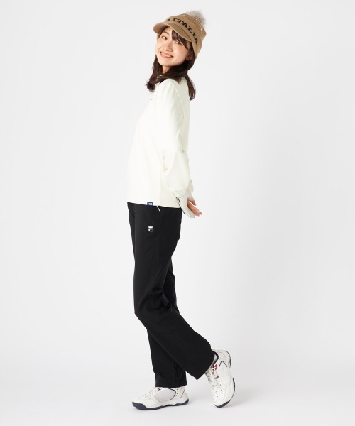 FILA GOLF(フィラゴルフ )の「【FILA GOLF:フィラゴルフ】レディースストレートロングパンツ ゴルフ(その他パンツ・レディース・ブラック/ライトグレー/ベージュ/ネイビー・SMALL/LARGE/X-LARGE/MEDIUM)」の16枚目の写真