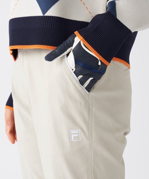 FILA GOLF(フィラゴルフ )の「【FILA GOLF:フィラゴルフ】レディースストレートロングパンツ ゴルフ(その他パンツ・レディース・ブラック/ライトグレー/ベージュ/ネイビー・SMALL/LARGE/X-LARGE/MEDIUM)」の22枚目の写真