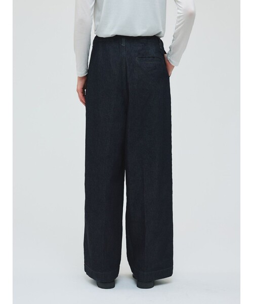 mizuiroind（ミズイロインド）の「mizuiro ind ワイドデニムスラックス（その他パンツ・レディース・その他・FREE）」の11枚目の写真