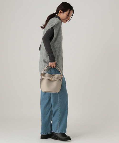 Elura（エルーラ）の「シャギーベスト/606385（ベスト・レディース・グレー/ライトイエロー・FREE）」の10枚目の写真