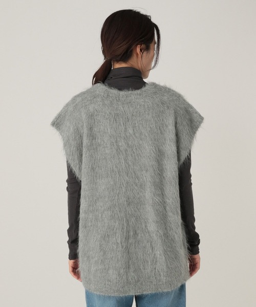 Elura（エルーラ）の「シャギーベスト/606385（ベスト・レディース・グレー/ライトイエロー・FREE）」の17枚目の写真
