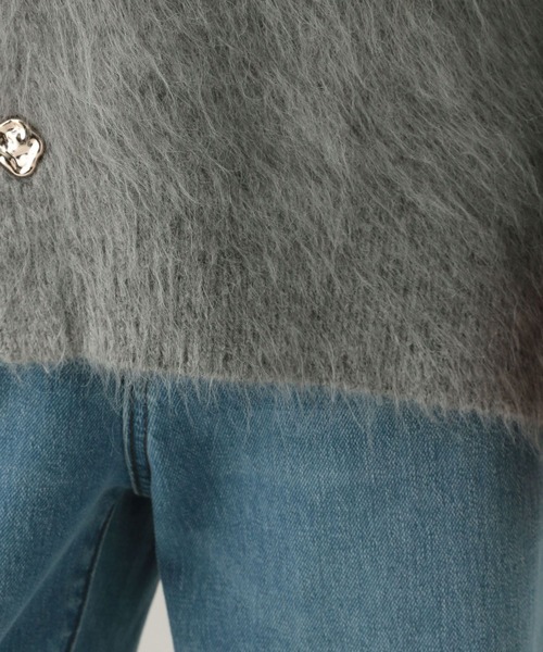 Elura（エルーラ）の「シャギーベスト/606385（ベスト・レディース・グレー/ライトイエロー・FREE）」の20枚目の写真