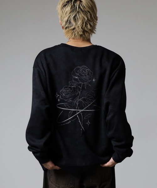 FUNALIVE(ファンアライブ)の「バラ刺繍ポンチトレーナー(スウェット・メンズ・ブラック/ワイン/ブラウン・M/L)」の19枚目の写真
