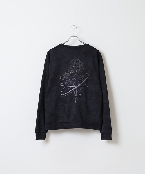 FUNALIVE(ファンアライブ)の「バラ刺繍ポンチトレーナー(スウェット・メンズ・ブラック/ワイン/ブラウン・M/L)」の5枚目の写真