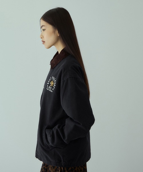 VICKY（ビッキー）の「TIGERシシュウダックジャケット≪手洗い可能≫（ダウンジャケット/コート・レディース・ブラック/ピンク・M）」の22枚目の写真