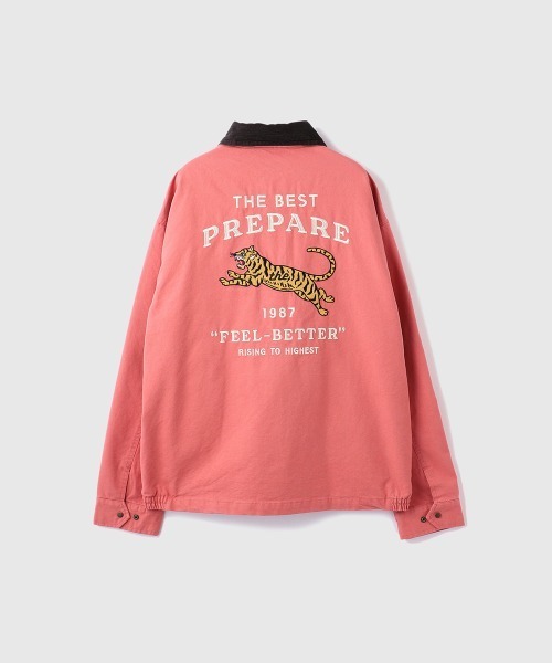 VICKY（ビッキー）の「TIGERシシュウダックジャケット≪手洗い可能≫（ダウンジャケット/コート・レディース・ブラック/ピンク・M）」の4枚目の写真