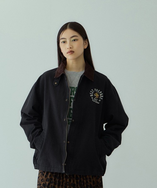 VICKY（ビッキー）の「TIGERシシュウダックジャケット≪手洗い可能≫（ダウンジャケット/コート・レディース・ブラック/ピンク・M）」の16枚目の写真