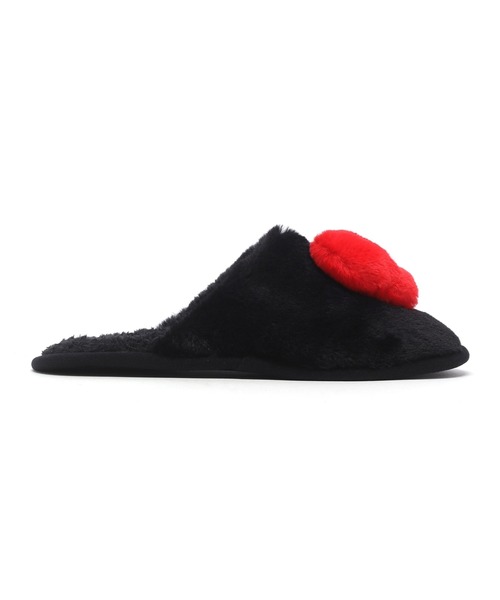 APEE HEART FURRY SLIPPER（ルームシューズ/スリッパ）｜A BATHING APE