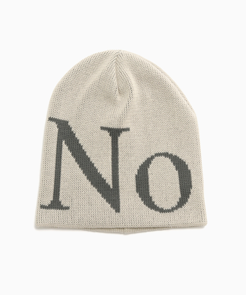 cabaret poval(キャバレーポバール)の「cabaret poval / キャバレーポバール NO BEANIE(ニットキャップ/ビーニー・メンズ・ブラック/グレー・FREE)」の2枚目の写真