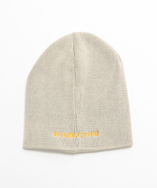cabaret poval(キャバレーポバール)の「cabaret poval / キャバレーポバール NO BEANIE(ニットキャップ/ビーニー・メンズ・ブラック/グレー・FREE)」の3枚目の写真