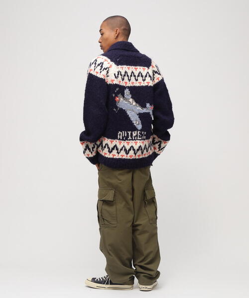 HAND MADE ALPACA COWICHAN 'ICON OF FLYINGS' / ハンドメイド