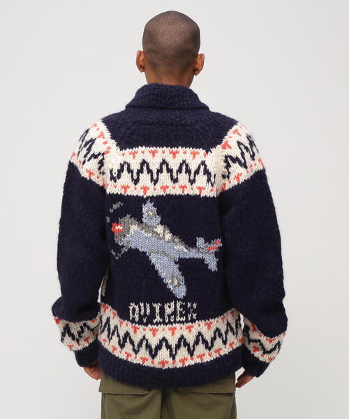 HAND MADE ALPACA COWCHIN 'ICON OF FLYINGS' / ハンドメイド アルパカ