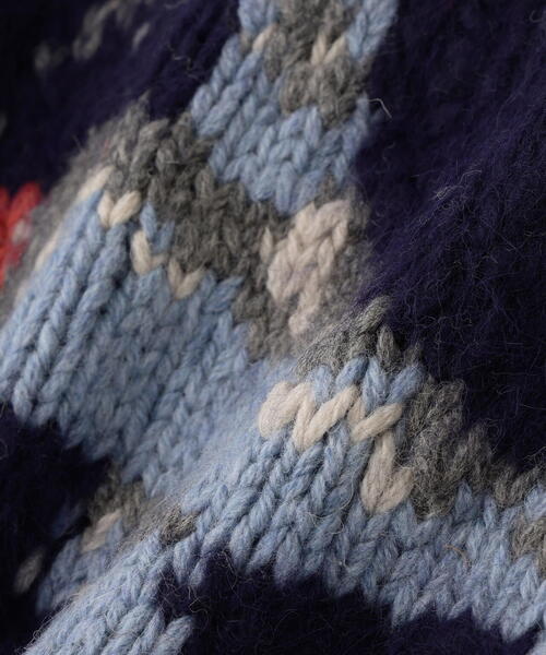 AVIREX（アヴィレックス）の「HAND MADE ALPACA COWICHAN "ICON OF FLYINGS" / ハンドメイド アルパカ カウチンセーター / AVIREX / アヴィレックス（ニット/セーター・メンズ・ネイビー/その他17・L/M/XL/2XL）」の17枚目の写真