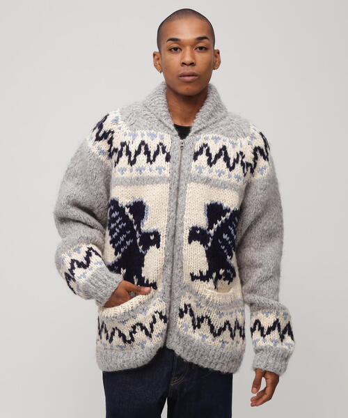 HAND MADE ALPACA COWCHIN 'ICON OF FLYINGS' / ハンドメイド アルパカ