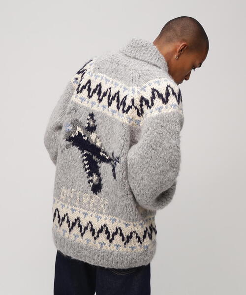 HAND MADE ALPACA COWICHAN 'ICON OF FLYINGS' / ハンドメイド