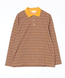 ポロシャツ（ブラウン/茶色系・ボーダー柄）ファッション通販 - ZOZOTOWN