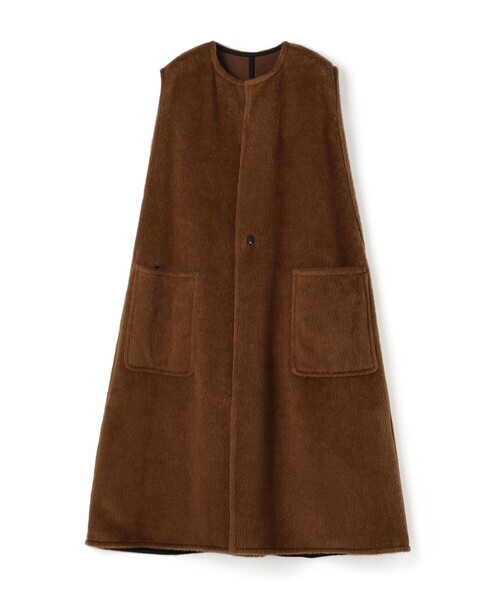 美品【鹿革】スロウガン スタジャン アルパカ混 サイズ3　L 茶色 ブラウン 933693_db03.jpg?20181102174804