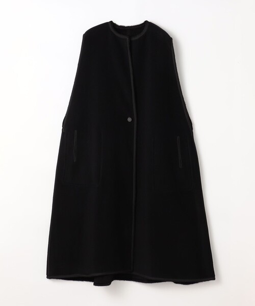 ベビーアルパカ リバーロングジレ（その他アウター）｜TOMORROWLAND .B