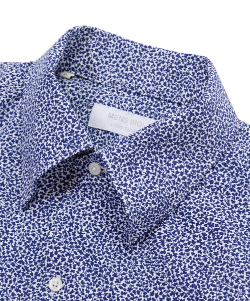MEN'S BIGI(メンズビギ)の「ドレスシャツ【ACTIVE TAILOR/アクティブテイラー】ドットエアーフラワープリントドレスシャツ<ストレッチ/吸水速乾/通気性>(シャツ/ブラウス・メンズ・ホワイト系その他・01/04/03/02)」の7枚目の写真