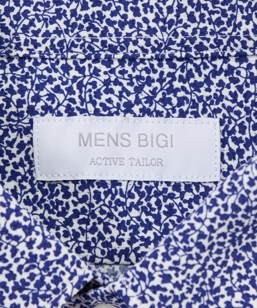 MEN'S BIGI(メンズビギ)の「ドレスシャツ【ACTIVE TAILOR/アクティブテイラー】ドットエアーフラワープリントドレスシャツ<ストレッチ/吸水速乾/通気性>(シャツ/ブラウス・メンズ・ホワイト系その他・01/04/03/02)」の8枚目の写真