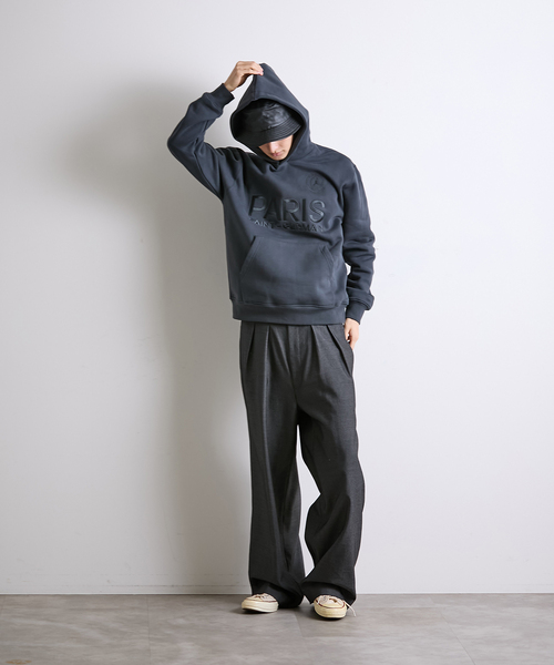 AIR JORDAN(エアジョーダン)の「【NIKE / ナイキ】M J PSG STMT FLC PO HV3424- 060/133(パーカー・メンズ・ブラック/アイボリー・SMALL/MEDIUM/LARGE/X-LARGE/XX-LARGE)」の8枚目の写真
