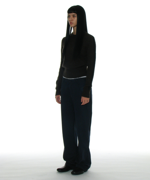 PARTIMENTO WOMEN（パルティメントウィメン）の「93 チャオアモーレ ジャカードニットクルーネック_ブラウン（ニット/セーター・レディース・その他・SMALL）」の3枚目の写真