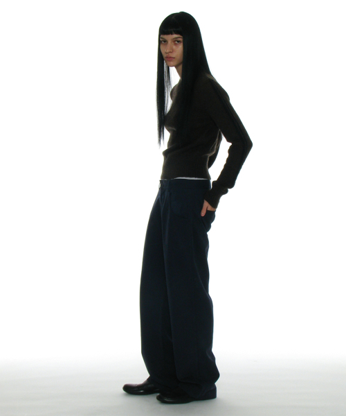 PARTIMENTO WOMEN（パルティメントウィメン）の「93 チャオアモーレ ジャカードニットクルーネック_ブラウン（ニット/セーター・レディース・その他・SMALL）」の6枚目の写真