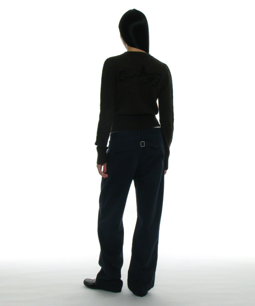PARTIMENTO WOMEN（パルティメントウィメン）の「93 チャオアモーレ ジャカードニットクルーネック_ブラウン（ニット/セーター・レディース・その他・SMALL）」の8枚目の写真