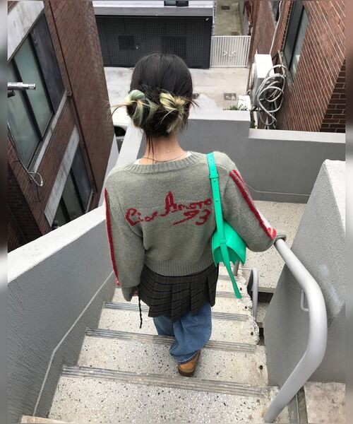 PARTIMENTO WOMEN（パルティメントウィメン）の「93 チャオアモーレ ジャカードニットクルーネック_ブラウン（ニット/セーター・レディース・その他・SMALL）」の10枚目の写真
