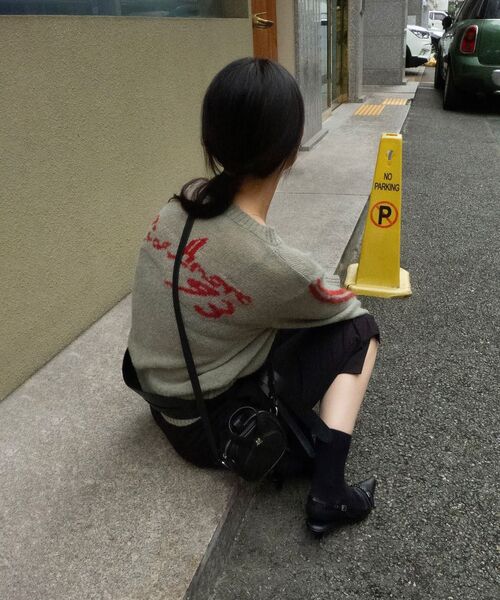 PARTIMENTO WOMEN（パルティメントウィメン）の「93 チャオアモーレ ジャカードニットクルーネック_ブラウン（ニット/セーター・レディース・その他・SMALL）」の11枚目の写真