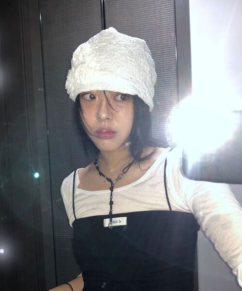 FLAREUP（フレアアップ）の「Ruffle Shirring Beanie (FL-740_Gray)（ニットキャップ/ビーニー・レディース・ライトグレー・OS）」の10枚目の写真