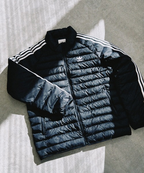 adidas(アディダス)の「パデッド カラージャケット / アディダスオリジナルス adidas Originals(ダウンジャケット/コート・メンズ・ブラック・MEDIUM/LARGE/X-LARGE/XX-LARGE/3XL/SMALL/X-SMALL)」の9枚目の写真