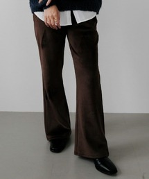 aquagarage | コーデュロイ裏ボアフレアパンツ(その他パンツ)