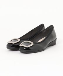 【Bridget Birkin Walk】メタルバックルウォーキングパンプス(55226B)