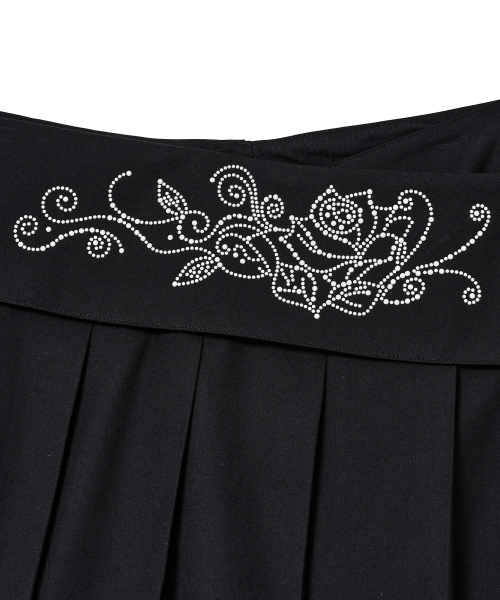 Midnight Move(ミッドナイトムーブ)の「pearl skirt (black)(スカート・レディース・その他・SMALL/MEDIUM)」の2枚目の写真