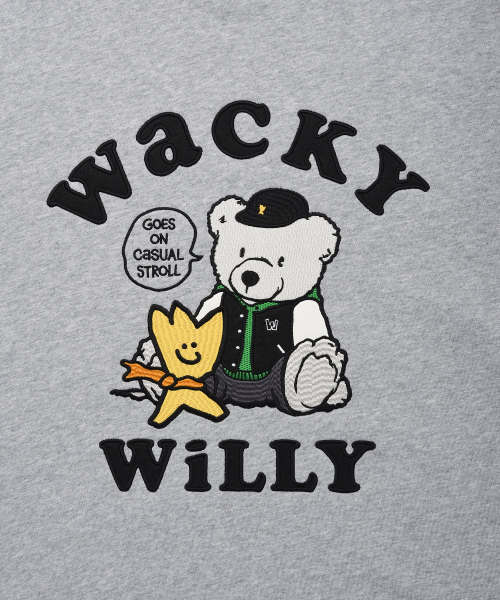 Wacky WiLLy(ワッキーウィリー)の「ワンポイントグラフィックスウェット グレー(スウェット・レディース・その他・SMALL/MEDIUM/LARGE/X-LARGE)」の5枚目の写真