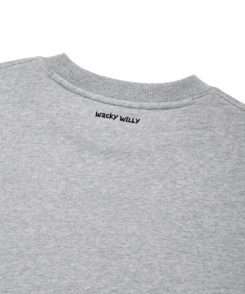 Wacky WiLLy(ワッキーウィリー)の「ワンポイントグラフィックスウェット グレー(スウェット・レディース・その他・SMALL/MEDIUM/LARGE/X-LARGE)」の7枚目の写真