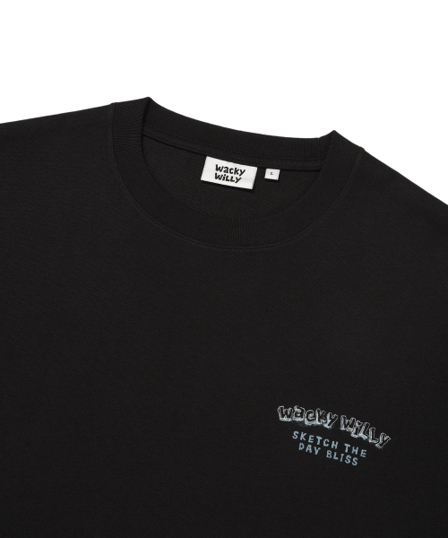 Wacky WiLLy（ワッキーウィリー）の「キッチグラフィック半袖Tシャツブラック（Tシャツ/カットソー・レディース・その他・SMALL/MEDIUM/X-LARGE/LARGE）」の4枚目の写真