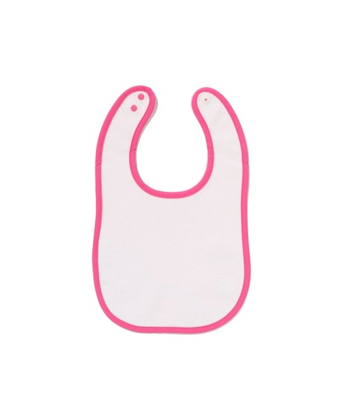 A BATHING APE(アベイシングエイプ)の「BABY MILO FRIENDS BIB(スタイ/よだれかけ・キッズ・サックスブルー/オレンジ/ピンク・FREE)」の8枚目の写真
