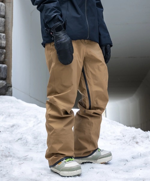 VOLCOM（ボルコム）の「VOLCOM TESTER 3L GORE-TEX PANT/ボルコムスキースノーボードウェア(ゴアテックスパンツ)（その他パンツ・メンズ・ブラック/キャメル・SMALL/MEDIUM）」の18枚目の写真