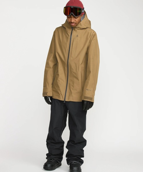 VOLCOM（ボルコム）の「VOLCOM TESTER 3L GORE-TEX PANT/ボルコムスキースノーボードウェア(ゴアテックスパンツ)（その他パンツ・メンズ・ブラック/キャメル・SMALL/MEDIUM）」の11枚目の写真
