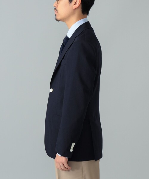 BEAMS F（ビームスエフ）の「NEW EASY ジャパンウール ネイビー ジャケット（その他アウター・メンズ・ネイビー・46/48/44/50）」の4枚目の写真