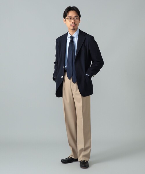 BEAMS F（ビームスエフ）の「NEW EASY ジャパンウール ネイビー ジャケット（その他アウター・メンズ・ネイビー・46/48/44/50）」の6枚目の写真
