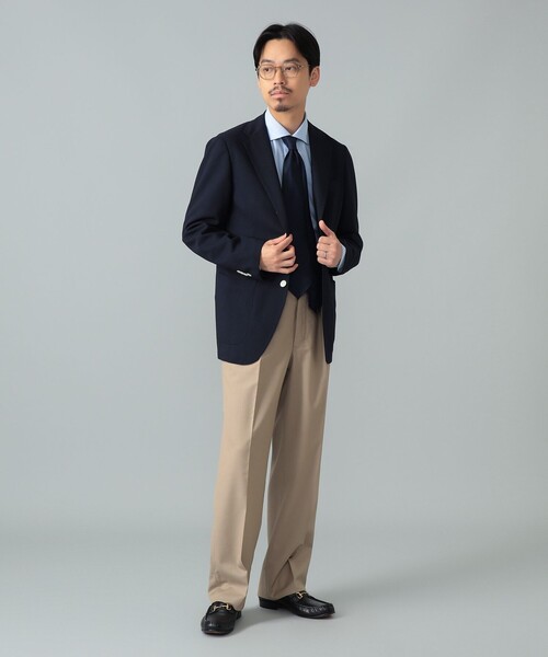 BEAMS F（ビームスエフ）の「NEW EASY ジャパンウール ネイビー ジャケット（その他アウター・メンズ・ネイビー・46/48/44/50）」の7枚目の写真