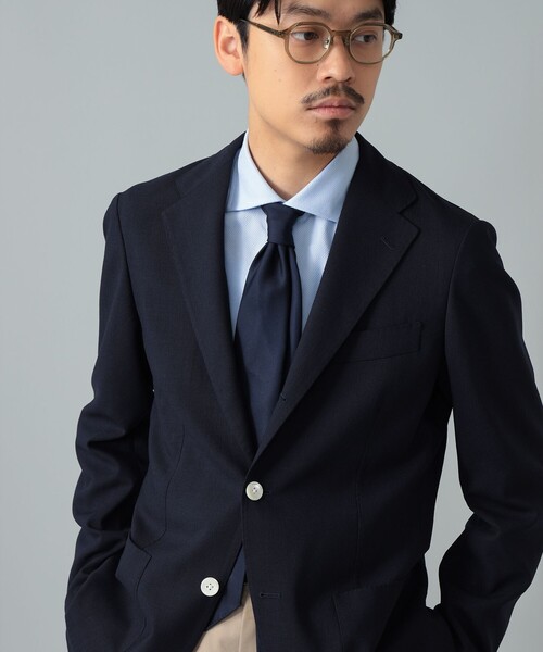 BEAMS F（ビームスエフ）の「NEW EASY ジャパンウール ネイビー ジャケット（その他アウター・メンズ・ネイビー・46/48/44/50）」の8枚目の写真